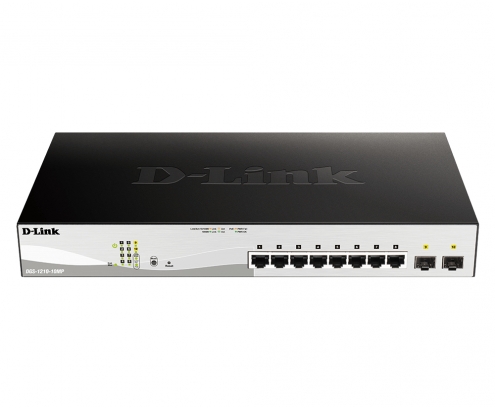 D-Link DGS-1210-52MP Gestionado L2 Gigabit Ethernet (10/100/1000) EnergÍ­a sobre Ethernet (PoE) Negro, Gris