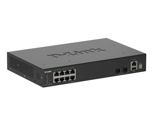 D-Link DGS-1530-10 Gestionado L2 Gigabit Ethernet (10/100/1000) Negro