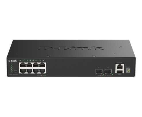 D-Link DGS-1530-10 Gestionado L2 Gigabit Ethernet (10/100/1000) Negro