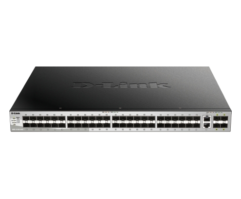 D-Link DGS-3130-54S/E switch Gestionado L3 10G Ethernet (100/1000/10000) Gris