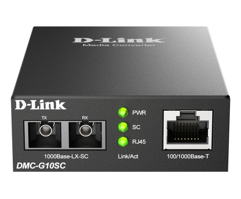 D-Link DMC-G10SC/E convertidor de medio 1000 Mbit/s Monomodo