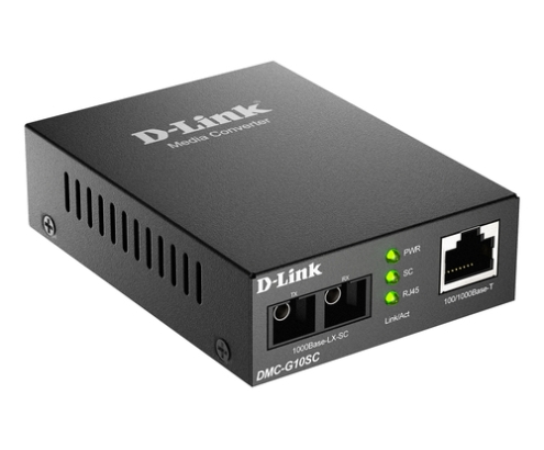 D-Link DMC-G10SC/E convertidor de medio 1000 Mbit/s Monomodo