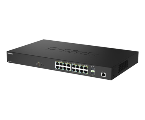 D-Link DMS-1250-18P/E switch Gestionado L2 2.5G Ethernet (100/1000/2500) Energía sobre Ethernet (PoE) Negro