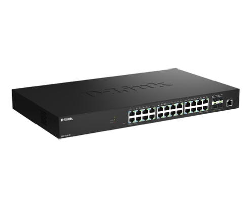D-Link DMS-1250-28/E switch Gestionado L2 2.5G Ethernet (100/1000/2500) Negro