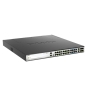 D-Link DMS-3130-30PS switch Gestionado L3 2.5G Ethernet (100/1000/2500) Energía sobre Ethernet (PoE) 1U Negro
