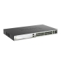 D-Link DMS-3130-30TS/E switch Gestionado L3 10G Ethernet (100/1000/10000) Montaje en pared/escritorio Negro