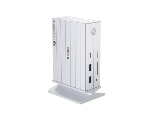 D-Link DUF-E01/E base para portátil y replicador de puertos Alámbrico Thunderbolt 4 Blanco