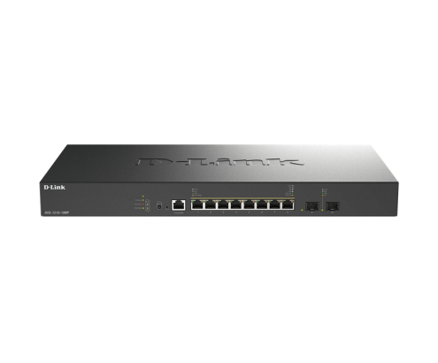 D-Link DXS-1210-10MP/E switch Gestionado L2+ 10G Ethernet (100/1000/10000) Energía sobre Ethernet (PoE) Negro