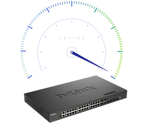 D-Link DXS-3410-32XY switch Gestionado L3 Fast Ethernet (10/100) Negro