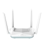 D-Link EAGLE PRO AI AX1500 Smart Router router inalámbrico Gigabit Ethernet Doble banda (2,4 GHz / 5 GHz) Blanco