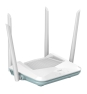 D-Link EAGLE PRO AI AX1500 Smart Router router inalámbrico Gigabit Ethernet Doble banda (2,4 GHz / 5 GHz) Blanco