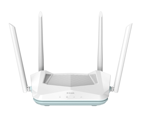 D-Link EAGLE PRO AI AX1500 Smart Router router inalámbrico Gigabit Ethernet Doble banda (2,4 GHz / 5 GHz) Blanco