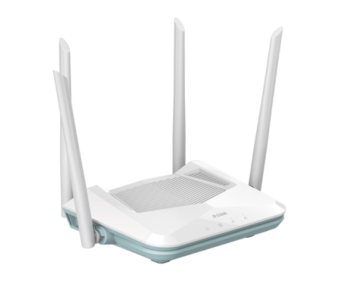 D-Link EAGLE PRO AI AX1500 Smart Router router inalámbrico Gigabit Ethernet Doble banda (2,4 GHz / 5 GHz) Blanco