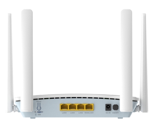 D-Link G416C/E router inalámbrico Gigabit Ethernet Doble banda (2,4 GHz / 5 GHz) 4G Blanco