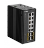 D-Link Gestionado L2 Gigabit Ethernet (10/100/1000) EnergÍ­a sobre Ethernet (PoE) Negro