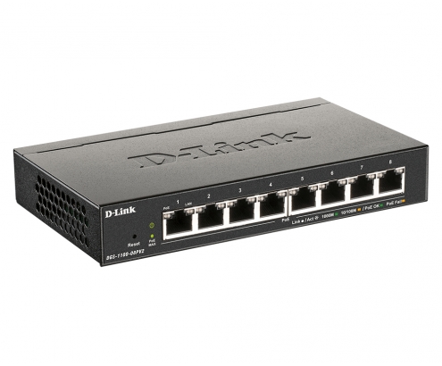 D-Link switch Gestionado L2/L3 Gigabit Ethernet (10/100/1000) EnergÍa sobre Ethernet (PoE) Negro