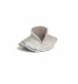 Daga 16868 manta eléctrica y almohadilla 110 W Beige Tela, Felpa