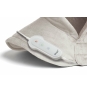 Daga 16868 manta eléctrica y almohadilla 110 W Beige Tela, Felpa