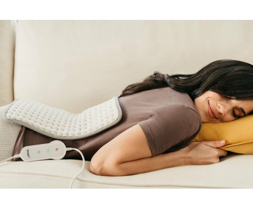 Daga Confort Multi Manta eléctrica 110 W Beige Microfibra