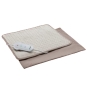Daga Confort Multi XL Manta eléctrica 110 W Gris Microfibra