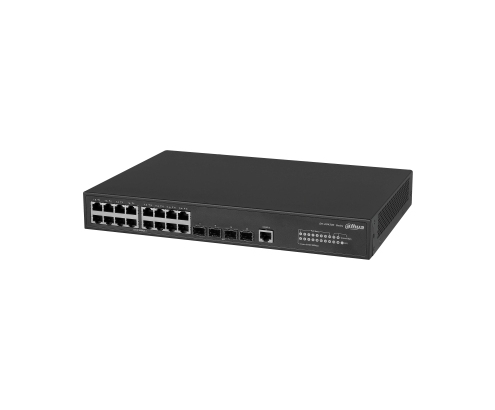 Dahua Technology Access DH-AS4300-16GT4GF switch Gestionado L2/L2+ Gigabit Ethernet (10/100/1000) Negro