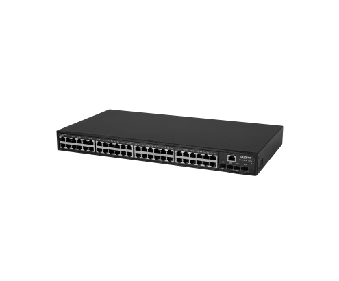 Dahua Technology Access DH-AS4300-48GT4GF switch Gestionado L2/L2+ Gigabit Ethernet (10/100/1000) Negro