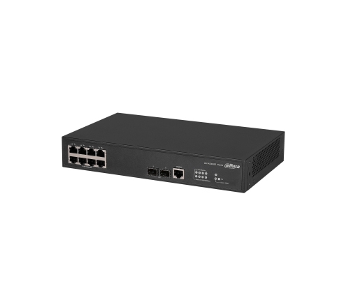 Dahua Technology Access DH-AS4300-8GT2GF switch Gestionado L2/L2+ Gigabit Ethernet (10/100/1000) Negro