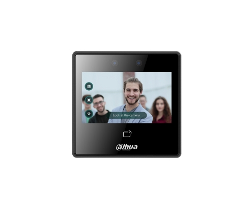 Dahua Technology DHI-ASI3213A-W lector de control de acceso Terminal de reconocimiento facial Negro