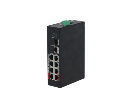 Dahua Technology PFS3110-8ET-96-V2 No administrado Fast Ethernet (10/100) Energía sobre Ethernet (PoE) 10U Negro