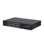 Dahua Technology PoE PFS3218-16GT-135 switch No administrado L2 Gigabit Ethernet (10/100/1000) Energía sobre Ethernet (PoE) Negro
