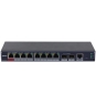Dahua Technology PoE SG4010P-2F Gestionado L2 Gigabit Ethernet (10/100/1000) Energía sobre Ethernet (PoE) Negro