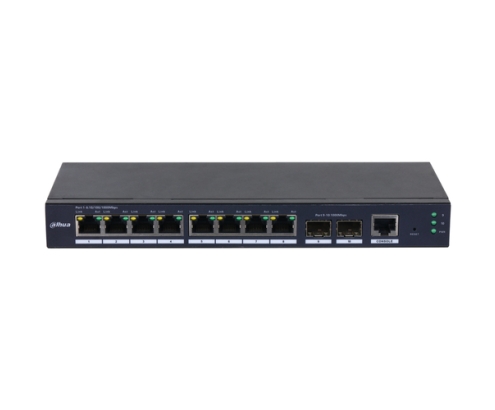 Dahua Technology SG4010-2F Gestionado L2 Gigabit Ethernet (10/100/1000) Negro