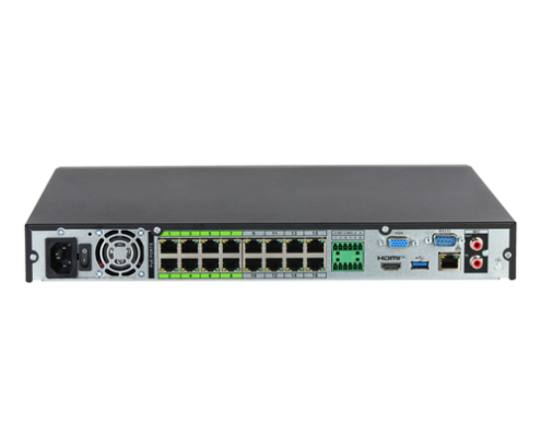 Dahua Technology WizSense NVR5216-16P-EI2 Grabadore de vídeo en red (NVR) 1U Negro