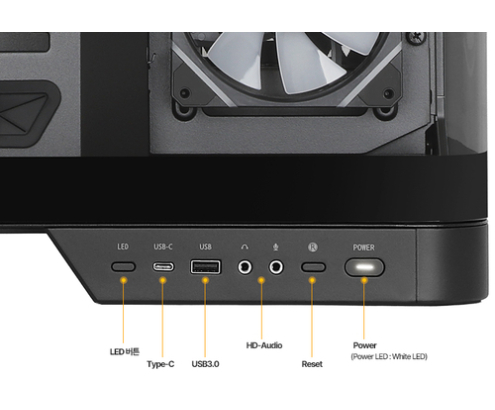 darkFlash DC-DY570-B-ES1 carcasa de ordenador Full Tower Negro