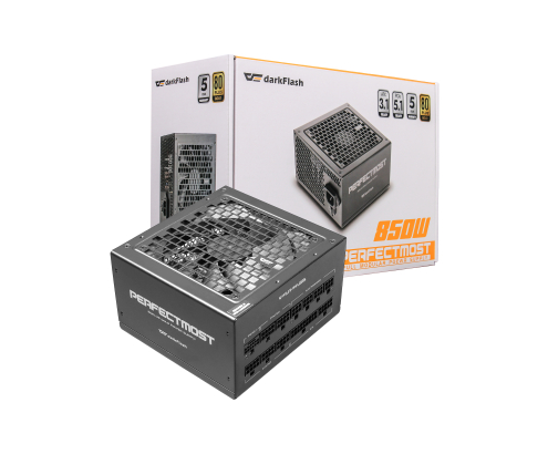 darkFlash DP-PMT850GFMS-BFF-KR1 unidad de fuente de alimentación 850 W ATX