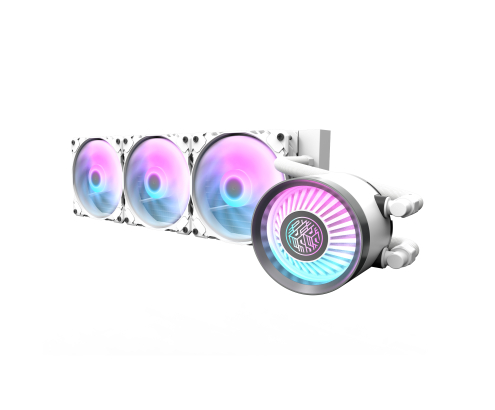 darkFlash DW-DN360-W-ES1 sistema de refrigeración para ordenador Carcasa del ordenador Sistema de refrigeración líquida todo en uno Blanco