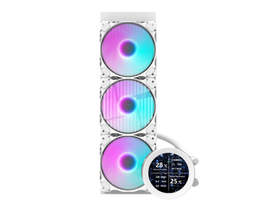 darkFlash DW-DN360S-W-ES1 sistema de refrigeración para ordenador Carcasa del ordenador Sistema de refrigeración líquida todo en uno