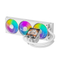darkFlash DW-DV360SMAX-W-EU1 sistema de refrigeración para ordenador Procesador Sistema de refrigeración líquida todo en uno 36 cm Blanco 1 pieza(s
