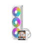darkFlash DW-DV360SMAX-W-EU1 sistema de refrigeración para ordenador Procesador Sistema de refrigeración líquida todo en uno 36 cm Blanco 1 pieza(s
