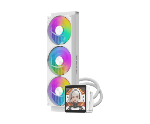 darkFlash DW-DV360SMAX-W-EU1 sistema de refrigeración para ordenador Procesador Sistema de refrigeración líquida todo en uno 36 cm Blanco 1 pieza(s