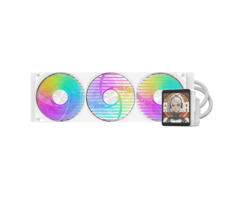 darkFlash DW-DV360SMAX-W-EU1 sistema de refrigeración para ordenador Procesador Sistema de refrigeración líquida todo en uno 36 cm Blanco 1 pieza(s