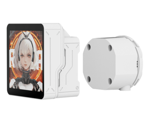 darkFlash DW-DV360SMAX-W-EU1 sistema de refrigeración para ordenador Procesador Sistema de refrigeración líquida todo en uno 36 cm Blanco 1 pieza(s