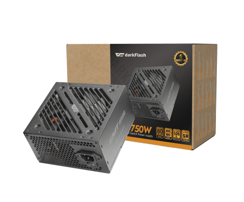 darkFlash Fuente alimentación EMT 750W Bronze