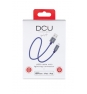 DCU Advance Tecnologic 34101250 cable de conector Lightning 1 m Azul