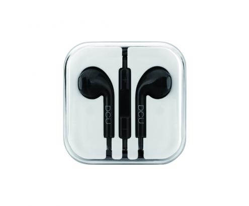 DCU Advance Tecnologic 34151001 auricular y casco Auriculares Alámbrico gancho de oreja Llamadas/Música Negro