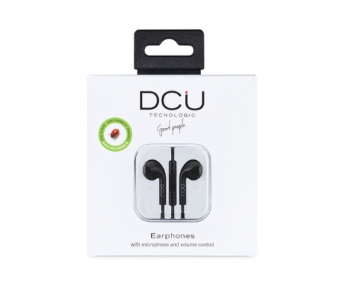 DCU Advance Tecnologic 34151001 auricular y casco Auriculares Alámbrico gancho de oreja Llamadas/Música Negro