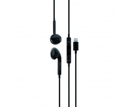 DCU Advance Tecnologic 34151016 auricular y casco Auriculares Alámbrico Dentro de oÍdo Llamadas/Música Negro
