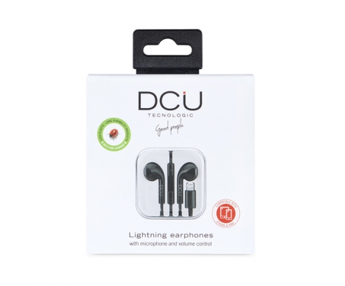 DCU Advance Tecnologic 34151016 auricular y casco Auriculares Alámbrico Dentro de oÍdo Llamadas/Música Negro
