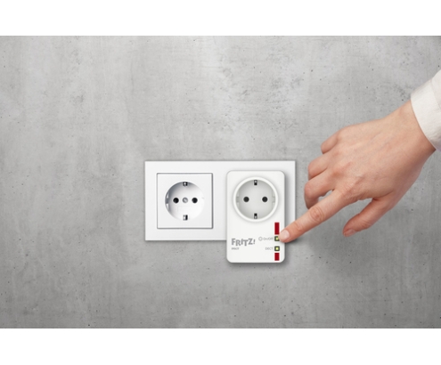 DECT FRITZ! 200, DE Blanco Programador eléctrico diario/semanal