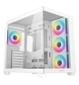 DeepCool CG530 4F WH Midi Tower Blanco